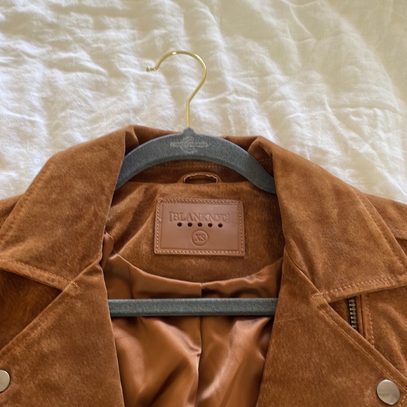 Blank nyc suede Moto jacket - size xs - Picture 4 of 4